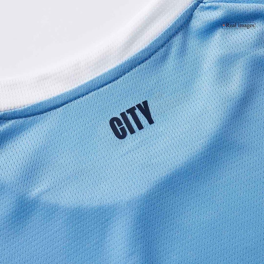 Men's Manchester City Home Long Sleeve Jersey 2025/26