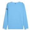 Men's Manchester City Home Long Sleeve Jersey 2025/26