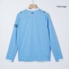 Men's Manchester City Home Long Sleeve Jersey 2025/26