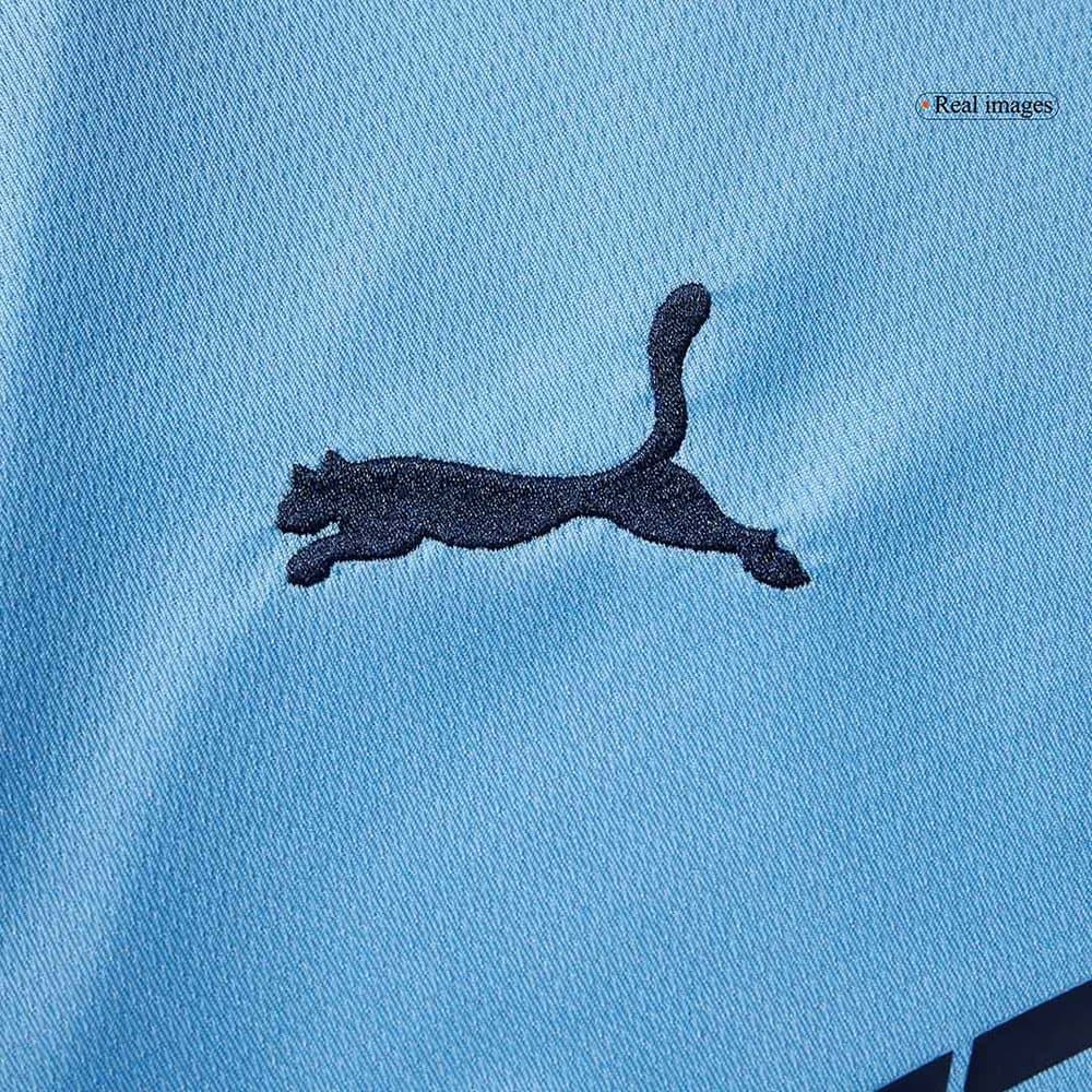 Men's Manchester City Home Long Sleeve Jersey 2025/26