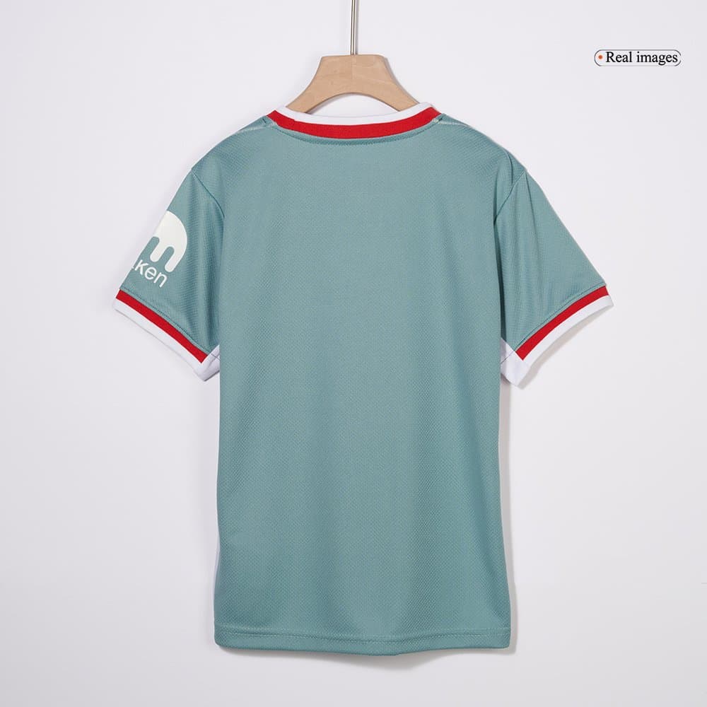 Kid's Atletico Madrid Away Soccer Jersey Full Kit 2024/25