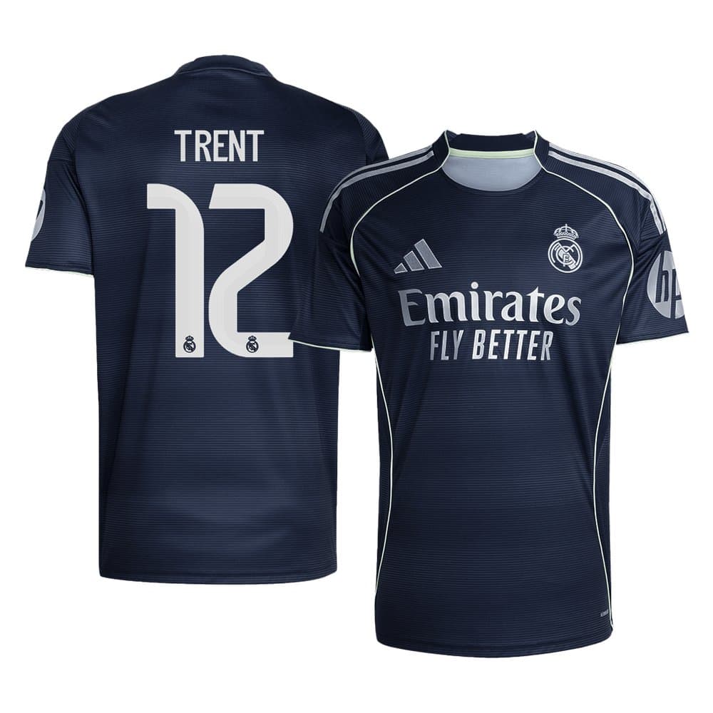 Men's TRENT #12 Real Madrid Away Replica Soccer Jersey 2025/26