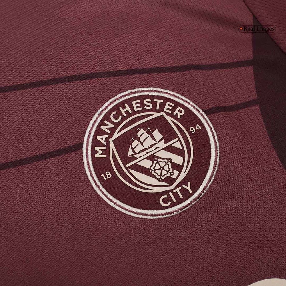 Men's RODRIGO #16 Manchester City Third Away Replica Soccer Jersey -UCL 2024/25 Men's RODRIGO #16 Manchester City Third Away Replica Soccer Jersey -UCL 2024/25