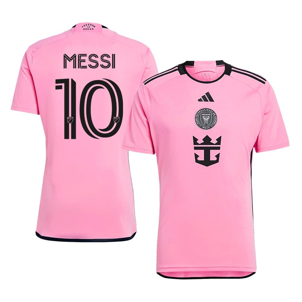 Men's MESSI #10 Inter Miami CF Home Replica Soccer Jersey 2024/25 Men's MESSI #10 Inter Miami CF Home Replica Soccer Jersey 2024/25