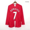 Men's RONALDO #7 Manchester United Home Long Sleeve Retro Soccer Jersey 2007/08 Men's RONALDO #7 Manchester United Home Long Sleeve Retro Soccer Jersey 2007/08