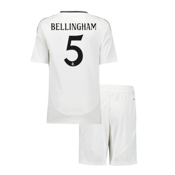 Kid's BELLINGHAM #5 Real Madrid Home Soccer Jersey Kit 2024/25 Kid's BELLINGHAM #5 Real Madrid Home Soccer Jersey Kit 2024/25