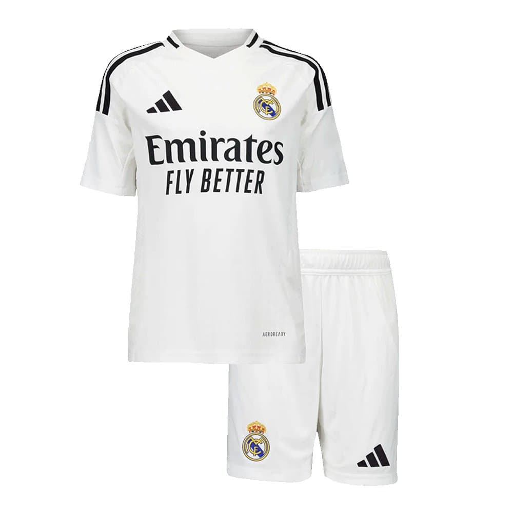 Kid's BELLINGHAM #5 Real Madrid Home Soccer Jersey Kit 2024/25 Kid's BELLINGHAM #5 Real Madrid Home Soccer Jersey Kit 2024/25