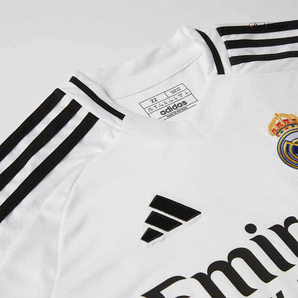 Kid's BELLINGHAM #5 Real Madrid Home Soccer Jersey Kit 2024/25 Kid's BELLINGHAM #5 Real Madrid Home Soccer Jersey Kit 2024/25