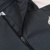 Men's Real Madrid 1/4 Zip Tracksuit Gray 2024/25 Men's Real Madrid 1/4 Zip Tracksuit Gray 2024/25