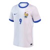 Men's GIROUD #9 France Away Replica Soccer Jersey 2024 Men's GIROUD #9 France Away Replica Soccer Jersey 2024