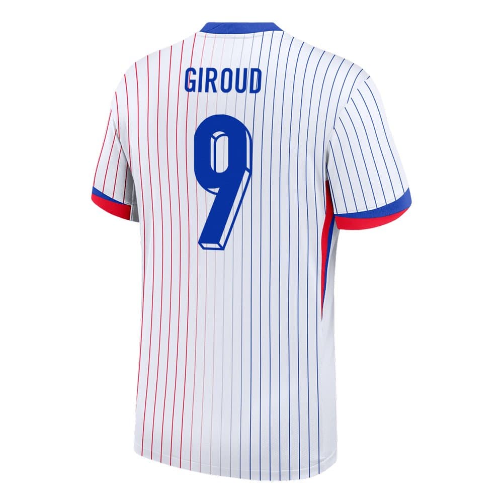 Men's GIROUD #9 France Away Replica Soccer Jersey 2024 Men's GIROUD #9 France Away Replica Soccer Jersey 2024