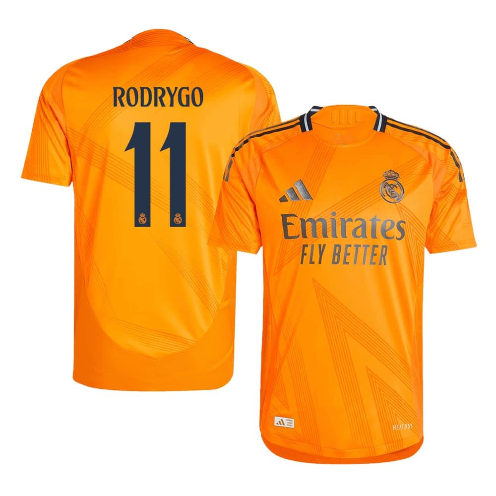 Men's RODRYGO #11 Real Madrid Away Authentic Soccer Jersey 2024/25 Men's RODRYGO #11 Real Madrid Away Authentic Soccer Jersey 2024/25