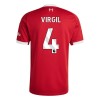 Men's VIRGIL #4 Liverpool Home Replica Soccer Jersey 2025/26 Men's VIRGIL #4 Liverpool Home Replica Soccer Jersey 2025/26