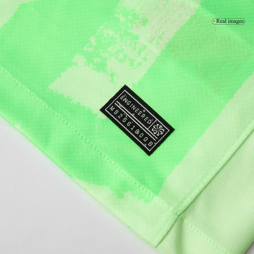 Men's GAVI #6 Barcelona Third Away Replica Soccer Jersey - UCL Spotify Logo Without Text 2024/25
