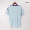 Men's Spain Pre-Match Replica Soccer Jersey EURO Blue 2024