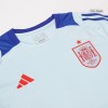 Men's Spain Pre-Match Replica Soccer Jersey EURO Blue 2024