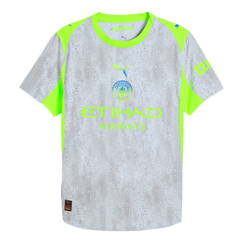 Men's Manchester City Third Away Authentic Jersey 2025/26 Men's Manchester City Third Away Authentic Jersey 2025/26