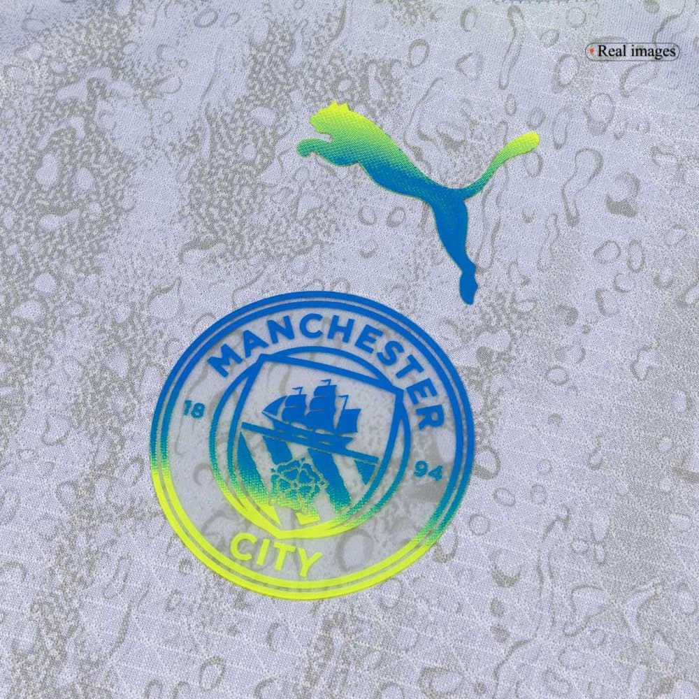 Men's Manchester City Third Away Authentic Jersey 2025/26 Men's Manchester City Third Away Authentic Jersey 2025/26