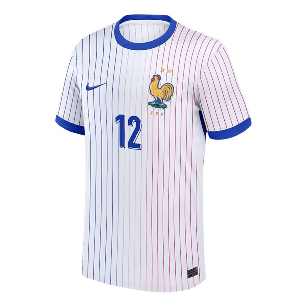 Men's KOLO MUANI #12 France Away Replica Soccer Jersey 2024 Men's KOLO MUANI #12 France Away Replica Soccer Jersey 2024
