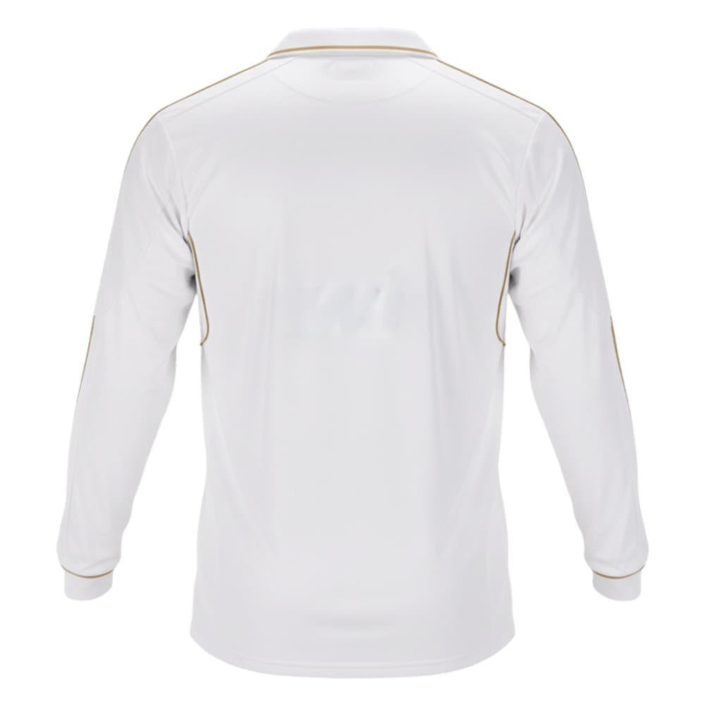 Men's Real Madrid Home Long Sleeve Retro Soccer Jersey 2011/12 Men's Real Madrid Home Long Sleeve Retro Soccer Jersey 2011/12