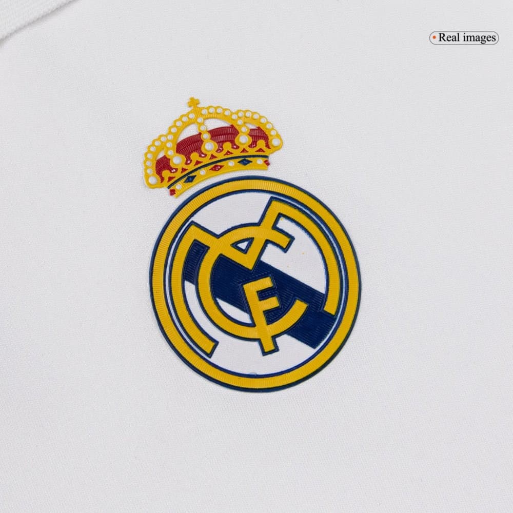 Men's Real Madrid Home Long Sleeve Retro Soccer Jersey 2011/12 Men's Real Madrid Home Long Sleeve Retro Soccer Jersey 2011/12