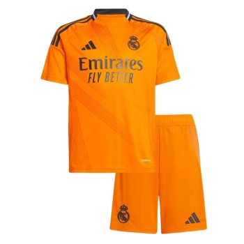 Kid's Real Madrid Away Soccer Jersey Kit 2024/25 Kid's Real Madrid Away Soccer Jersey Kit 2024/25