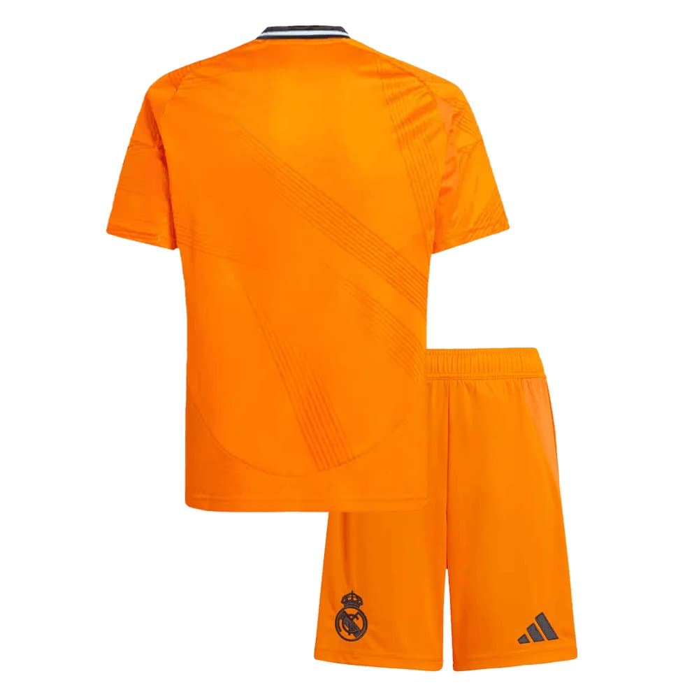 Kid's Real Madrid Away Soccer Jersey Kit 2024/25 Kid's Real Madrid Away Soccer Jersey Kit 2024/25