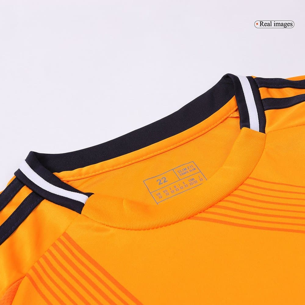Kid's Real Madrid Away Soccer Jersey Kit 2024/25 Kid's Real Madrid Away Soccer Jersey Kit 2024/25