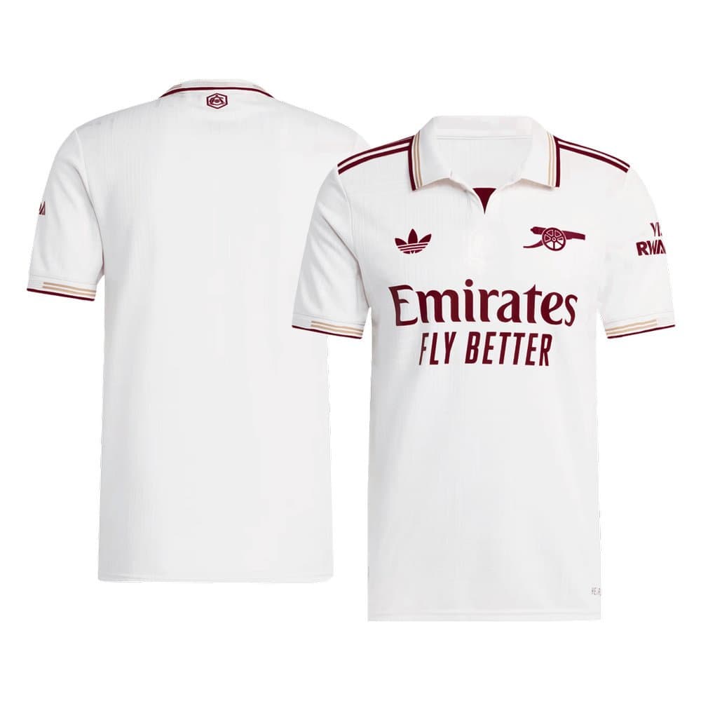 Men's Arsenal Third Away Authentic Jersey 2025/26