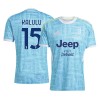 Men's KALULU #15 Juventus Away Replica Soccer Jersey 2025/26 Men's KALULU #15 Juventus Away Replica Soccer Jersey 2025/26