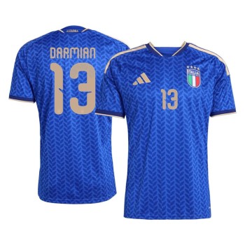 Men's DARMIAN #13 Italy Home Replica Soccer Jersey World Cup 2026 Men's DARMIAN #13 Italy Home Replica Soccer Jersey World Cup 2026