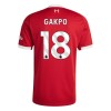 Men's GAKPO #18 Liverpool Home Replica Soccer Jersey 2025/26 Men's GAKPO #18 Liverpool Home Replica Soccer Jersey 2025/26