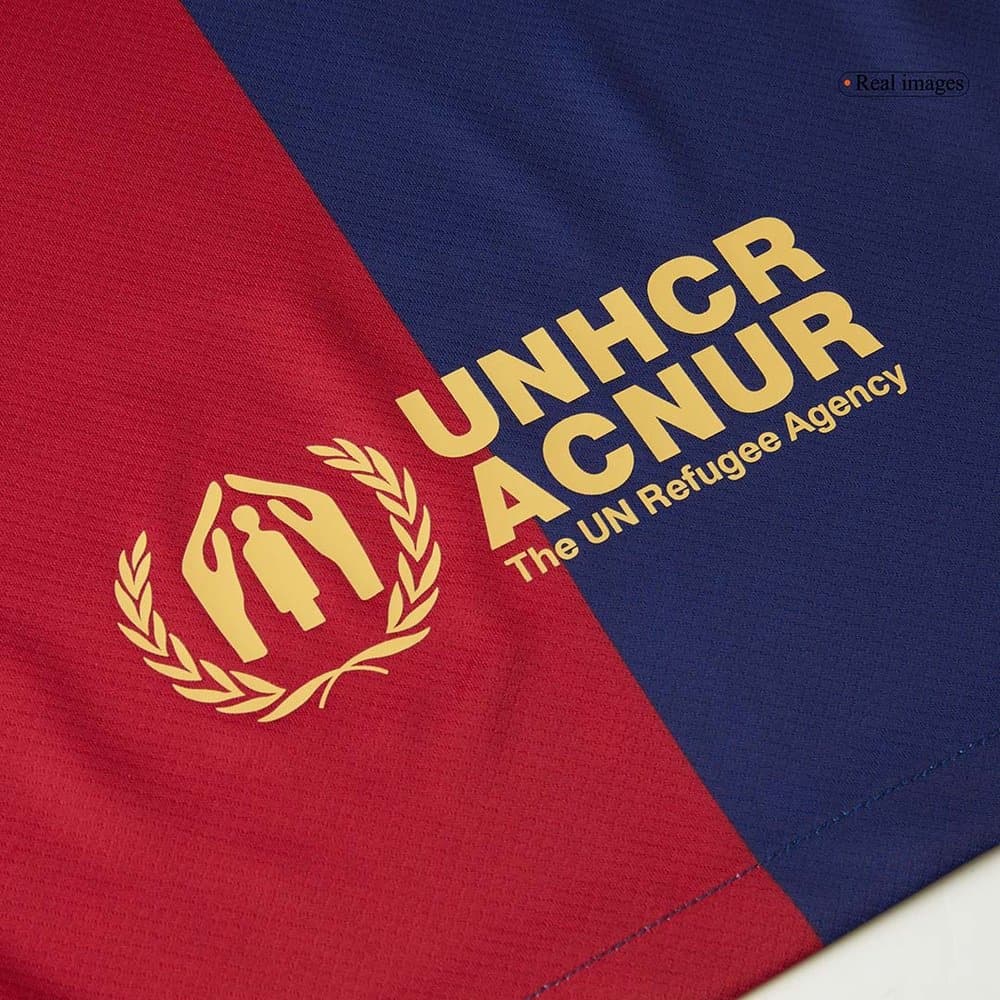 Men's LAMINE YAMAL #19 Barcelona Home Replica Soccer Jersey - UCL 2024/25 Men's LAMINE YAMAL #19 Barcelona Home Replica Soccer Jersey - UCL 2024/25