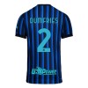 Men's DUMFRIES #2 Inter Milan Home Authentic Soccer Jersey 2025/26 Men's DUMFRIES #2 Inter Milan Home Authentic Soccer Jersey 2025/26