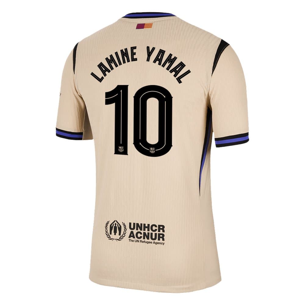 Men's LAMINE YAMAL #10 Barcelona Away Authentic Soccer Jersey - UCL 2025/26 Men's LAMINE YAMAL #10 Barcelona Away Authentic Soccer Jersey - UCL 2025/26
