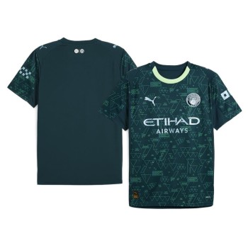 Men's Manchester City Fourth Away Replica Soccer Jersey 2025/26 Men's Manchester City Fourth Away Replica Soccer Jersey 2025/26