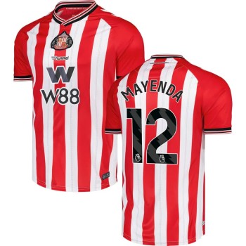 Men's MAYENDA #12 Sunderland AFC Home Replica Jersey 2025/26