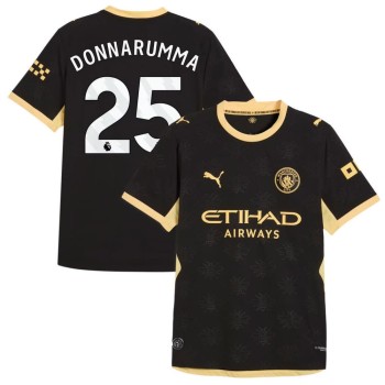 Men's DONNARUMMA #25 Manchester City Away Authentic Jersey 2026/27 Men's DONNARUMMA #25 Manchester City Away Authentic Jersey 2026/27