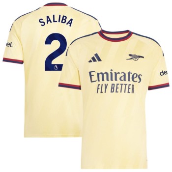 Kid's SALIBA #2 Arsenal Third Replica Jersey 2026/27