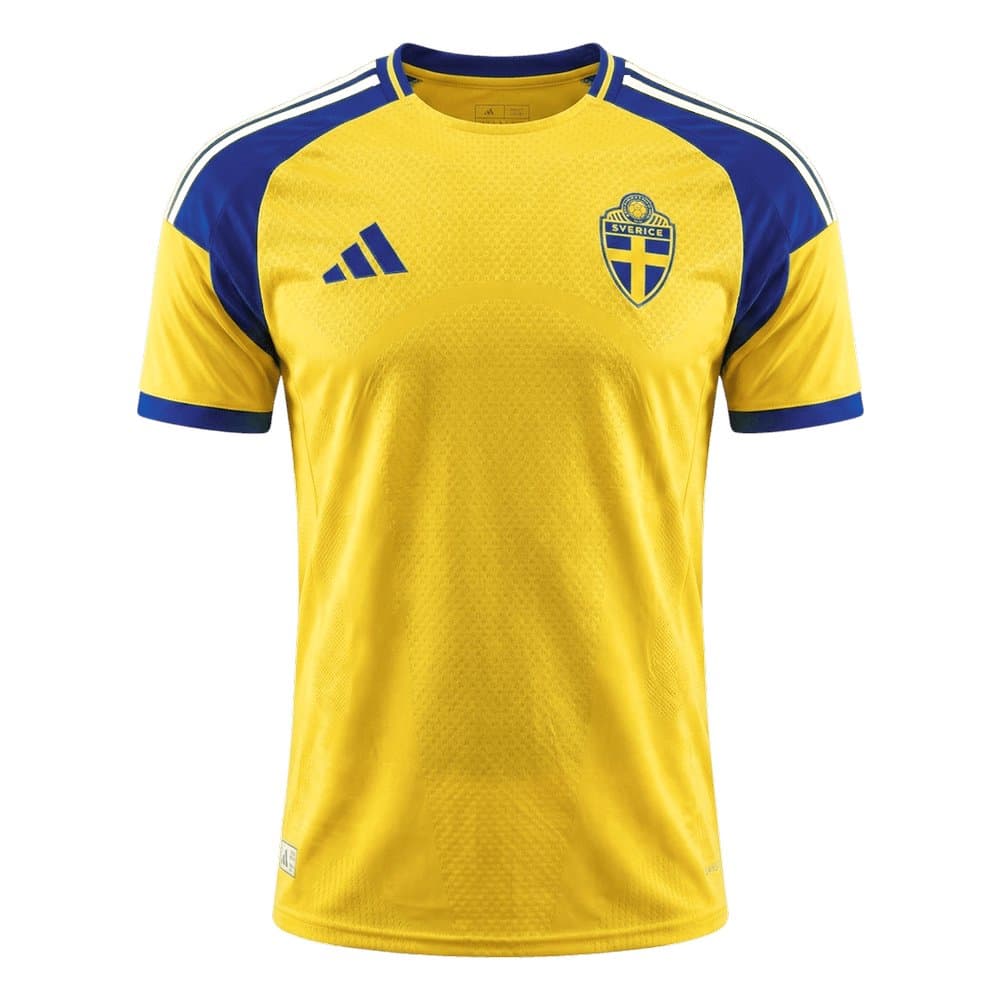 Men's Sweden Home Authentic Jersey World Cup 2026