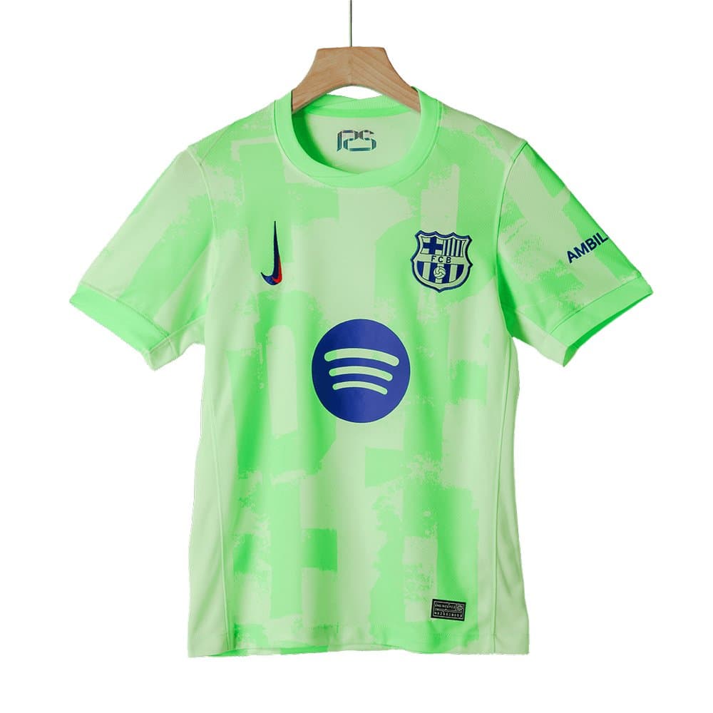 Men's Barcelona Third Away Replica Soccer Jersey 2024/25 Men's Barcelona Third Away Replica Soccer Jersey 2024/25