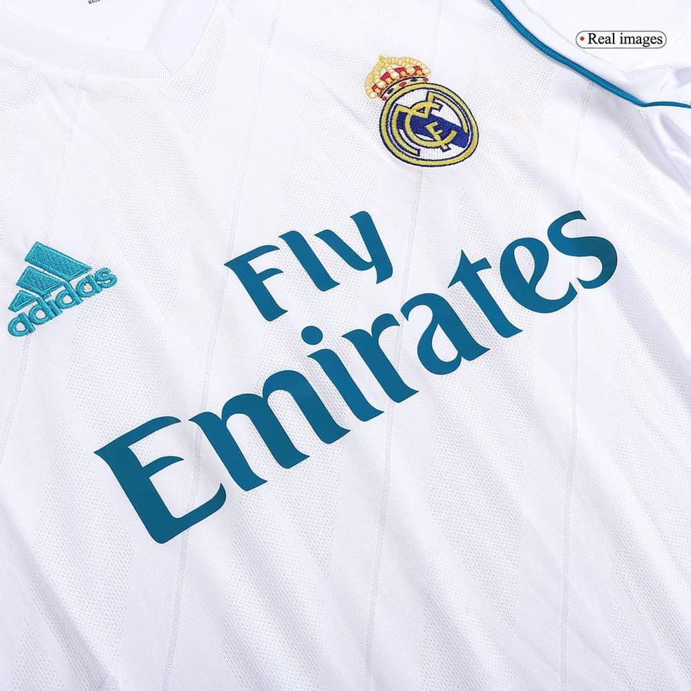 Men's Real Madrid Home Retro Soccer Jersey 2017/18