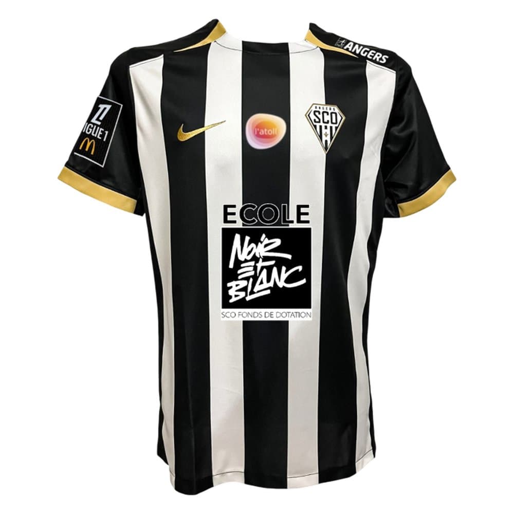 Men's Angers SCO Home Replica Soccer Jersey 2025/26