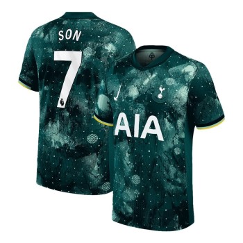 Men's SON #7 Tottenham Hotspur Third Away Authentic Jersey 2024/25