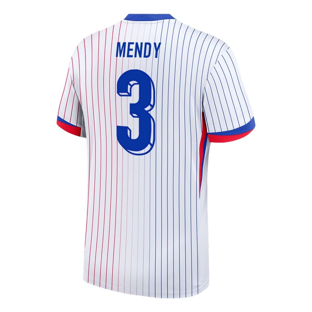 Men's MENDY #3 France Away Replica Soccer Jersey 2024 Men's MENDY #3 France Away Replica Soccer Jersey 2024