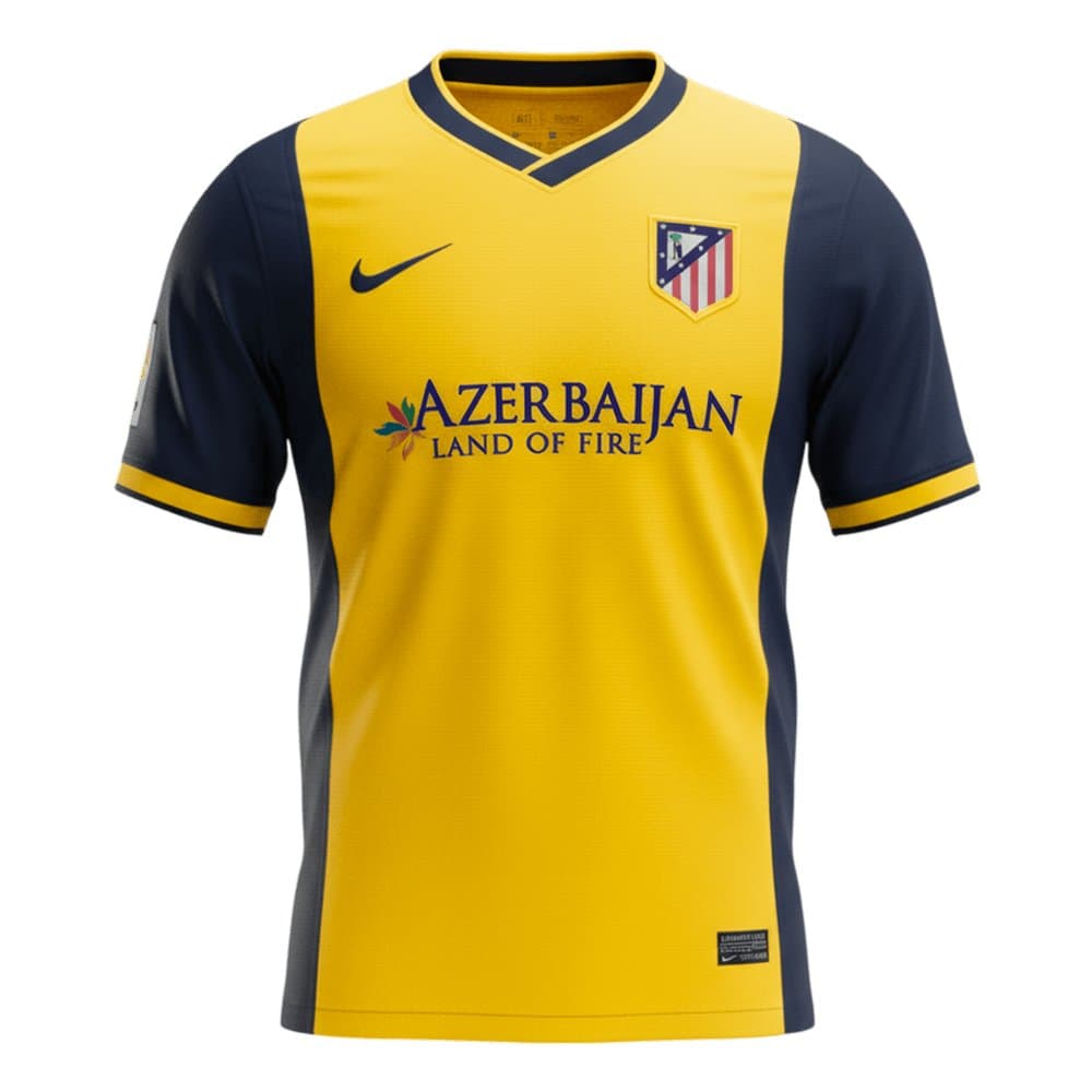 Men's Atletico Madrid Away Retro Soccer Jersey 2013/14 Men's Atletico Madrid Away Retro Soccer Jersey 2013/14