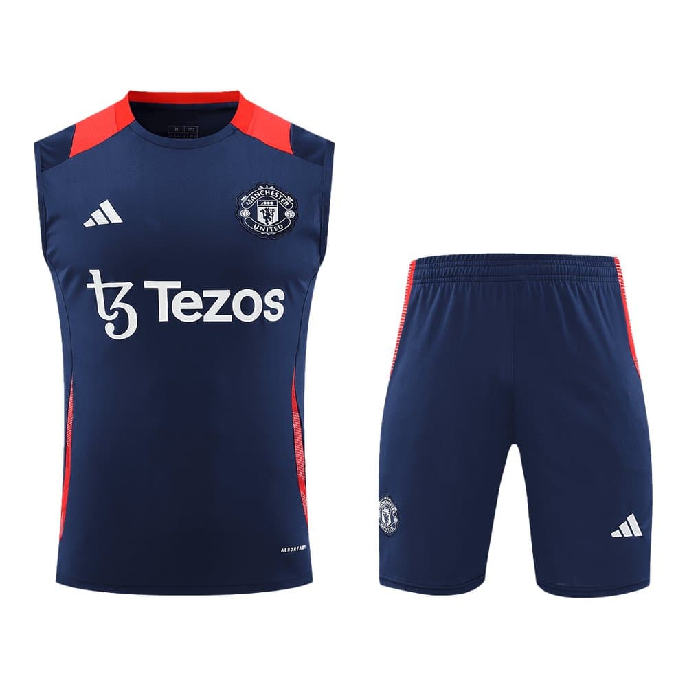 Men's Manchester United Pre-Match Jersey Kit 2024/25 Men's Manchester United Pre-Match Jersey Kit 2024/25
