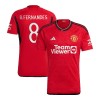Men's B.FERNANDES #8 Manchester United Home Replica Jersey - UCL 2023/24 Men's B.FERNANDES #8 Manchester United Home Replica Jersey - UCL 2023/24