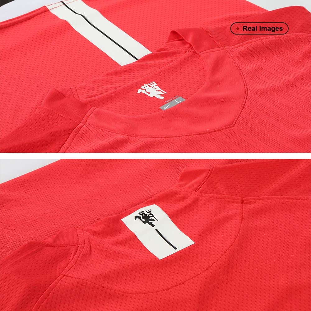 Men's RONALDO #7 Manchester United Home Retro Soccer Jersey 2007/08