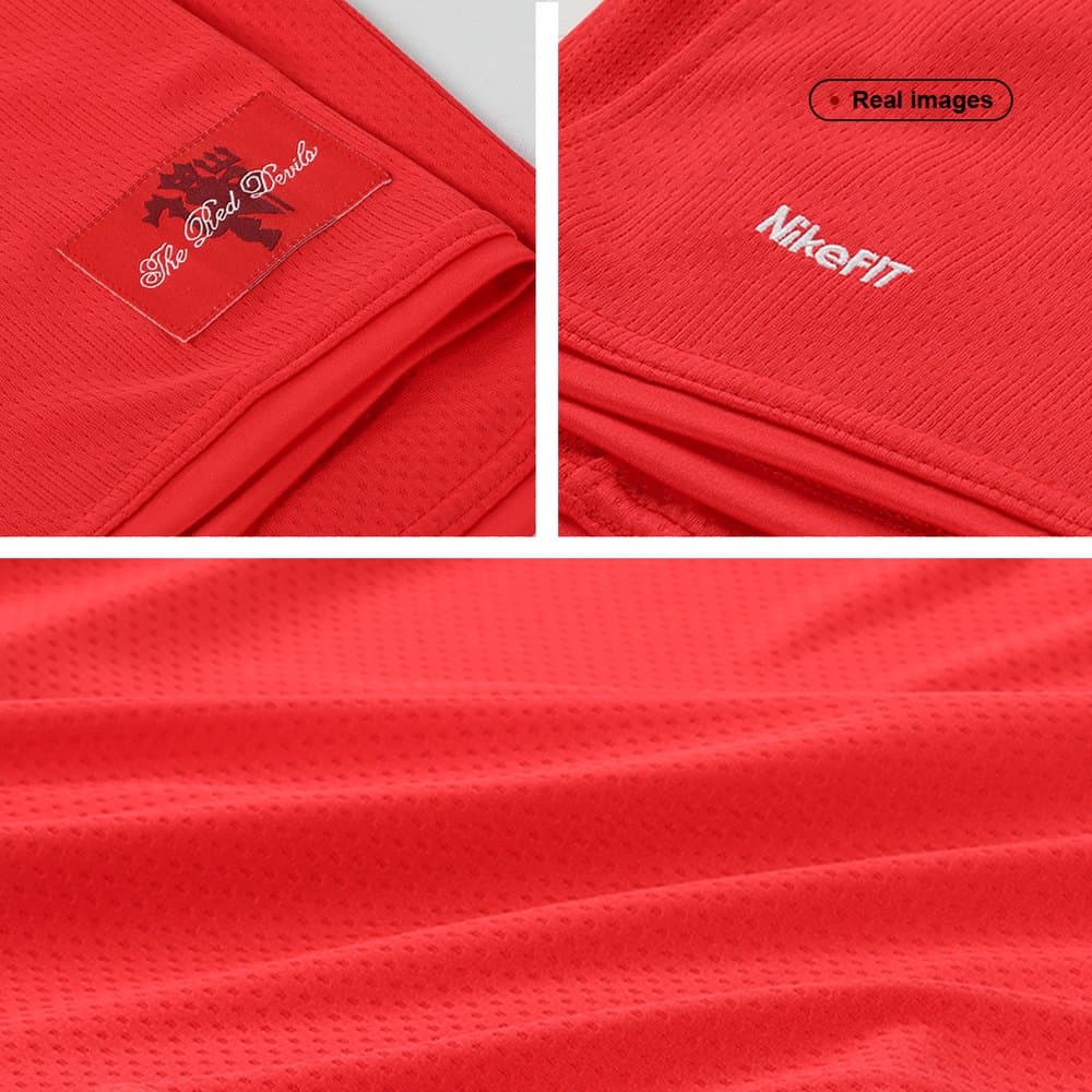 Men's RONALDO #7 Manchester United Home Retro Soccer Jersey 2007/08